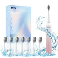 Electric Toothbrush with 8 Brush Heads Rechargeable Electric Tooth Brush